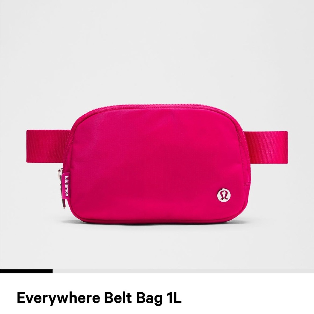 Lululemon Pink Belt Bag